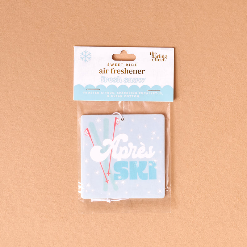 Aprés Ski Sweet Ride Car Air Freshener