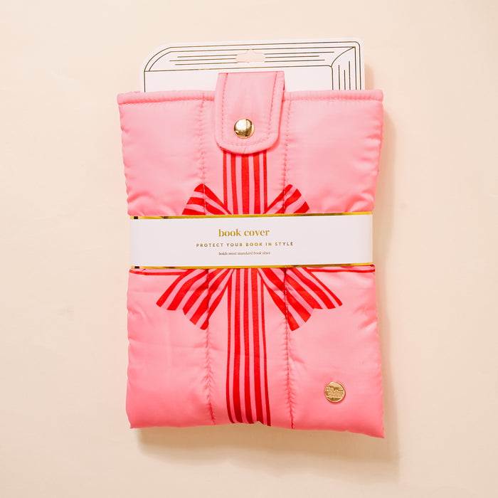 Holiday Gift Bow Red Book Cover