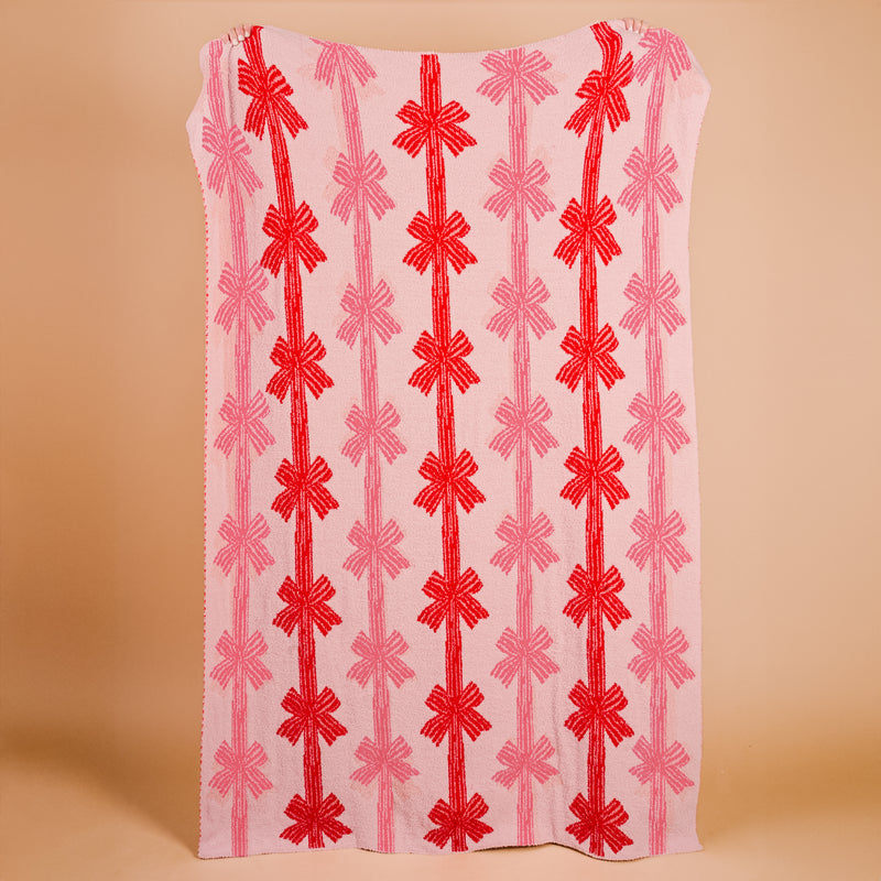 Ribbons & Bows Cozy Dreams Luxe Blanket