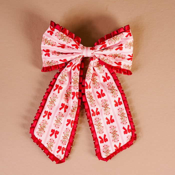 Oh So Merry Fancy Frills Hair Bow