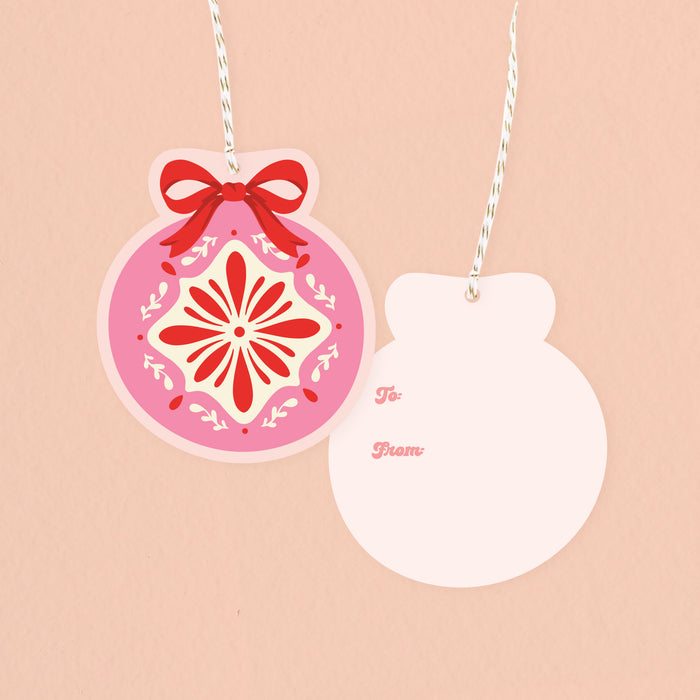 Merry Ornaments Gift Tag Set