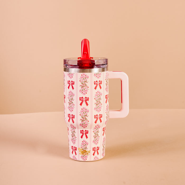 Oh So Merry 20 oz Lifestyle Flip Straw Tumbler
