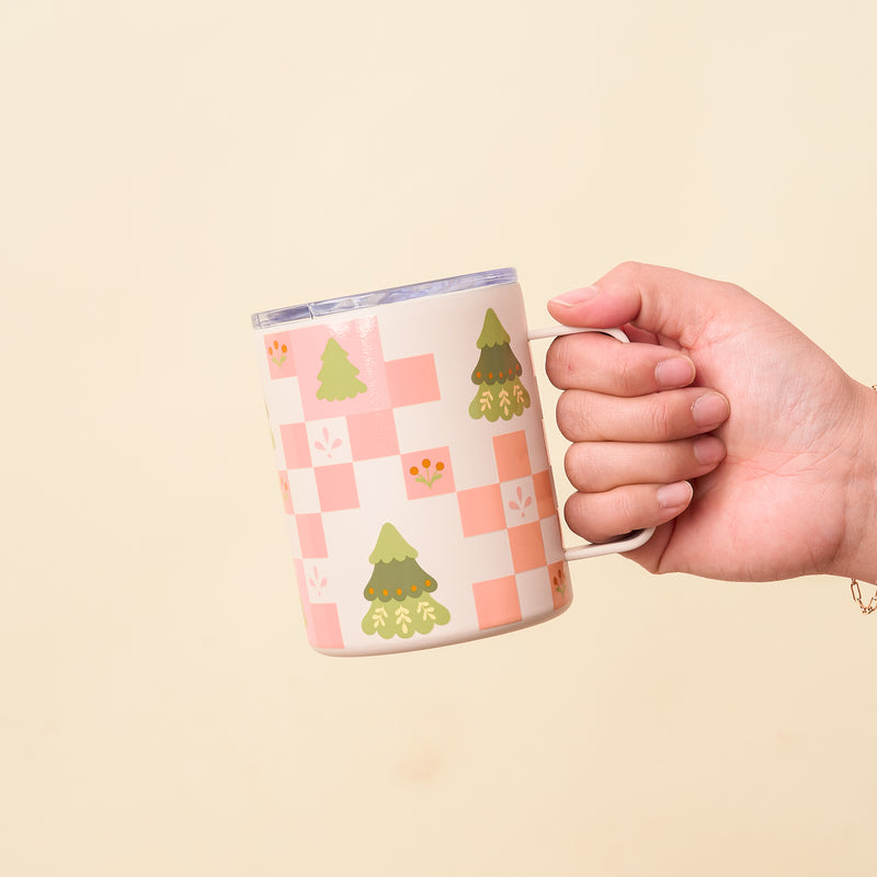 Countryside Christmas Insulated Mug