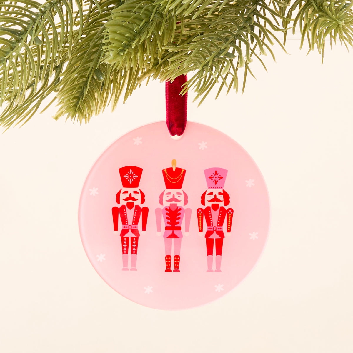 Nutcrackers Holiday Tree Ornament
