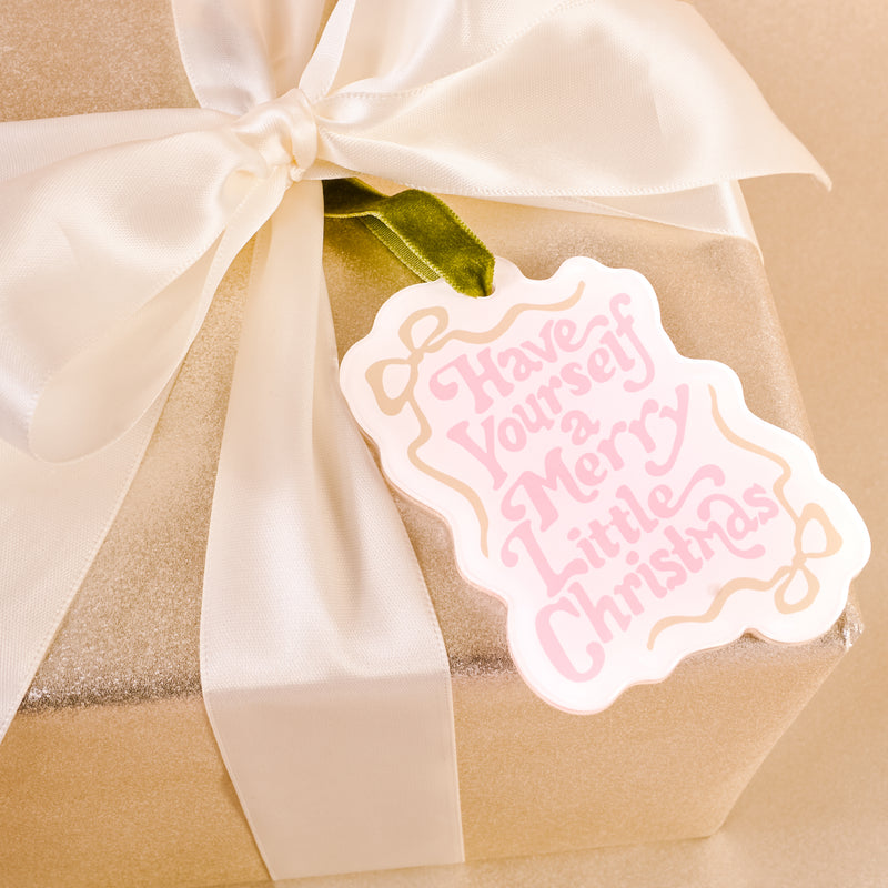 Merry Little Christmas Holiday Tree Ornament