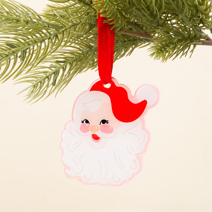 Santa Shape Tree Ornament