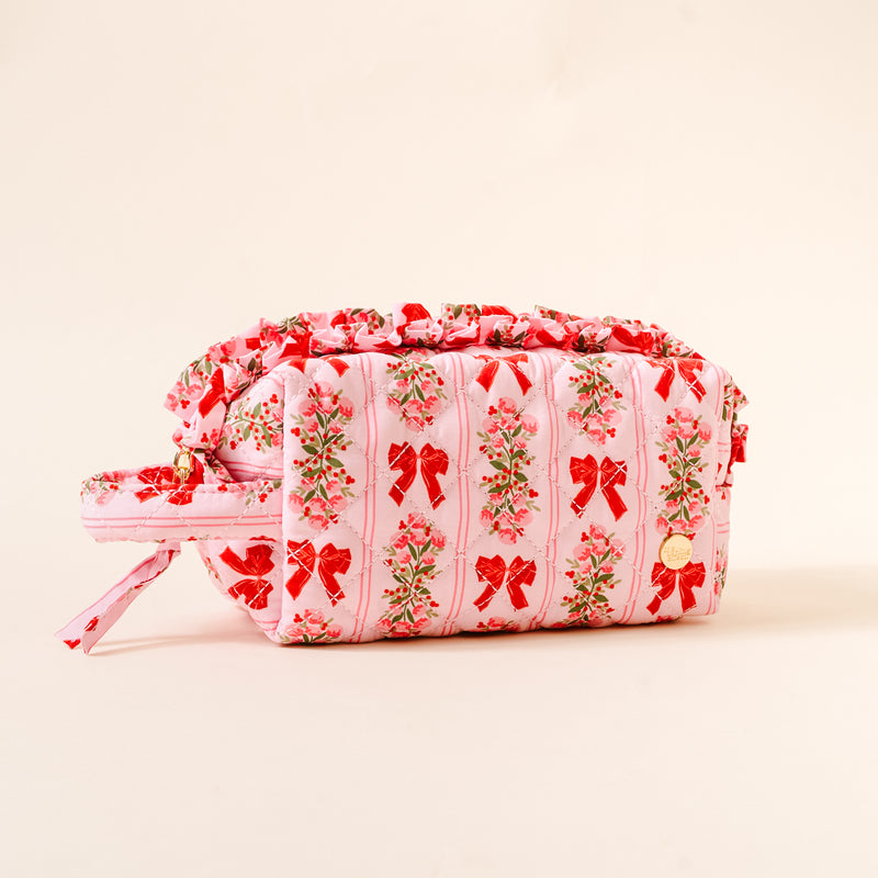 Oh So Merry Essentials Quilted Cosmetic Pouch