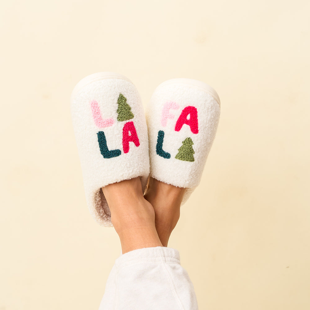 Christmas Fuzzy Slippers