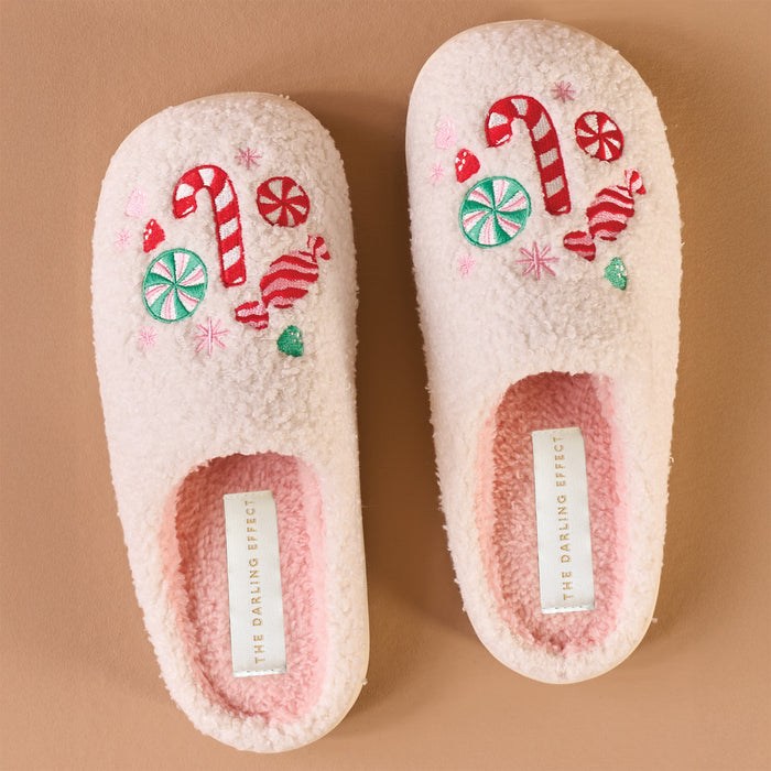 Sugar Rush Fuzzy Slippers