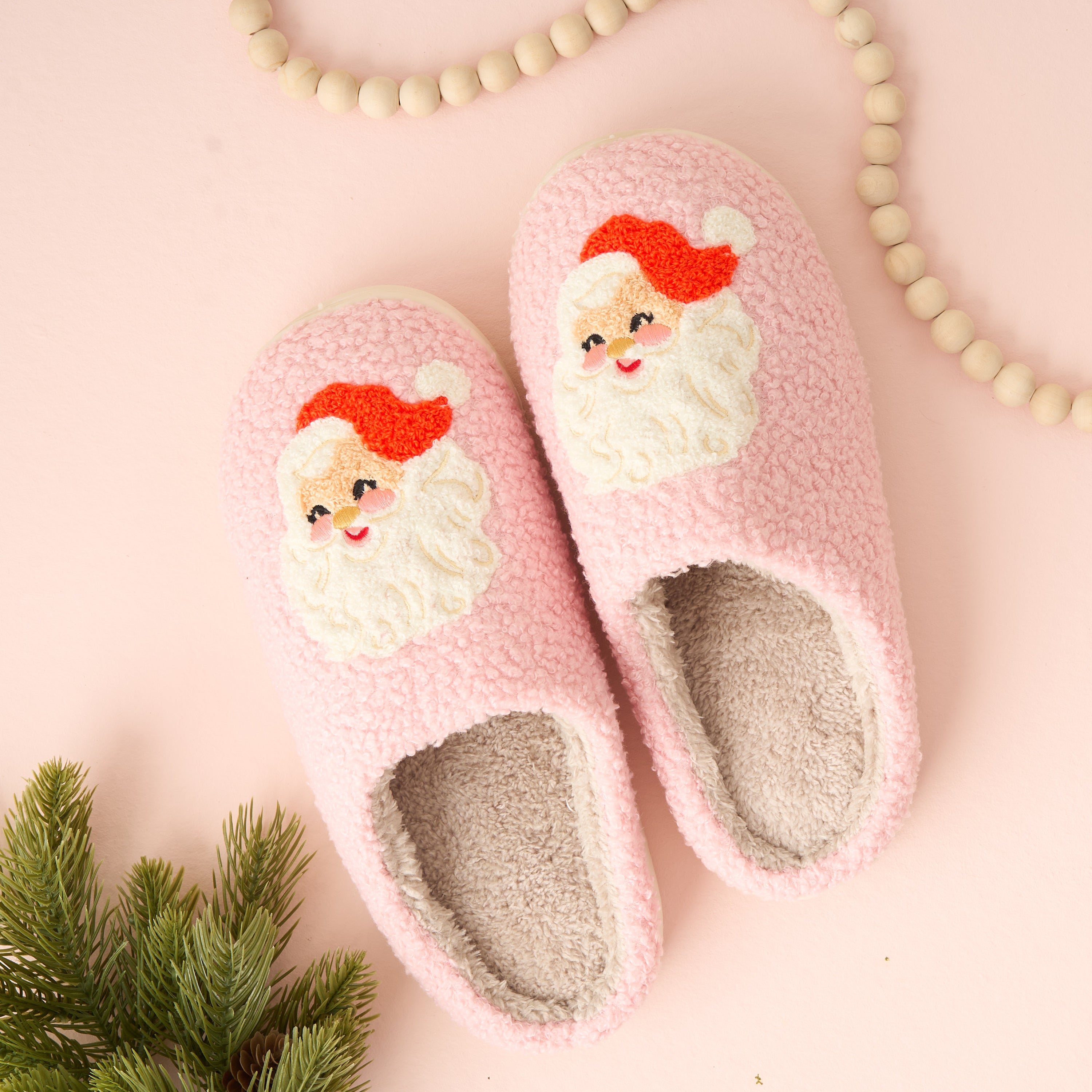 Christmas Fuzzy Slippers