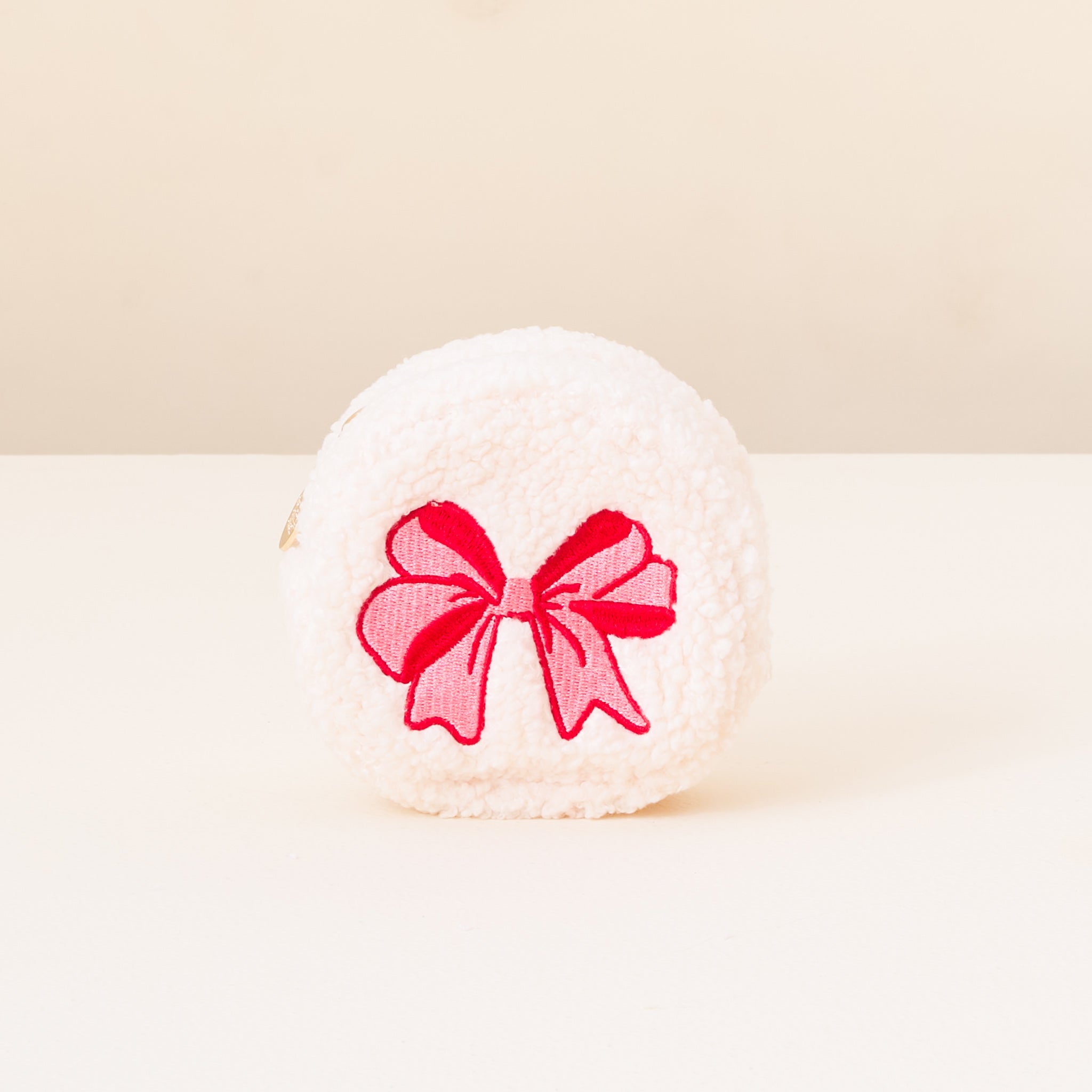 Christmas Circle Teddy Pouch