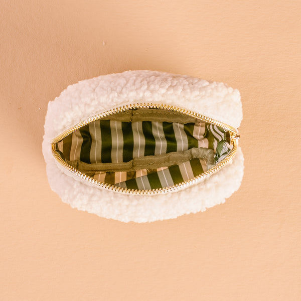 Square Twinkling Tree Teddy Pouch