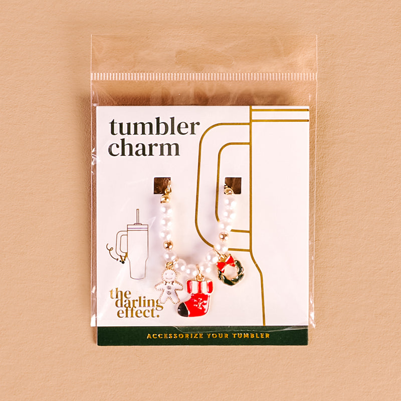 Home for the Holidays Tumbler Charm
