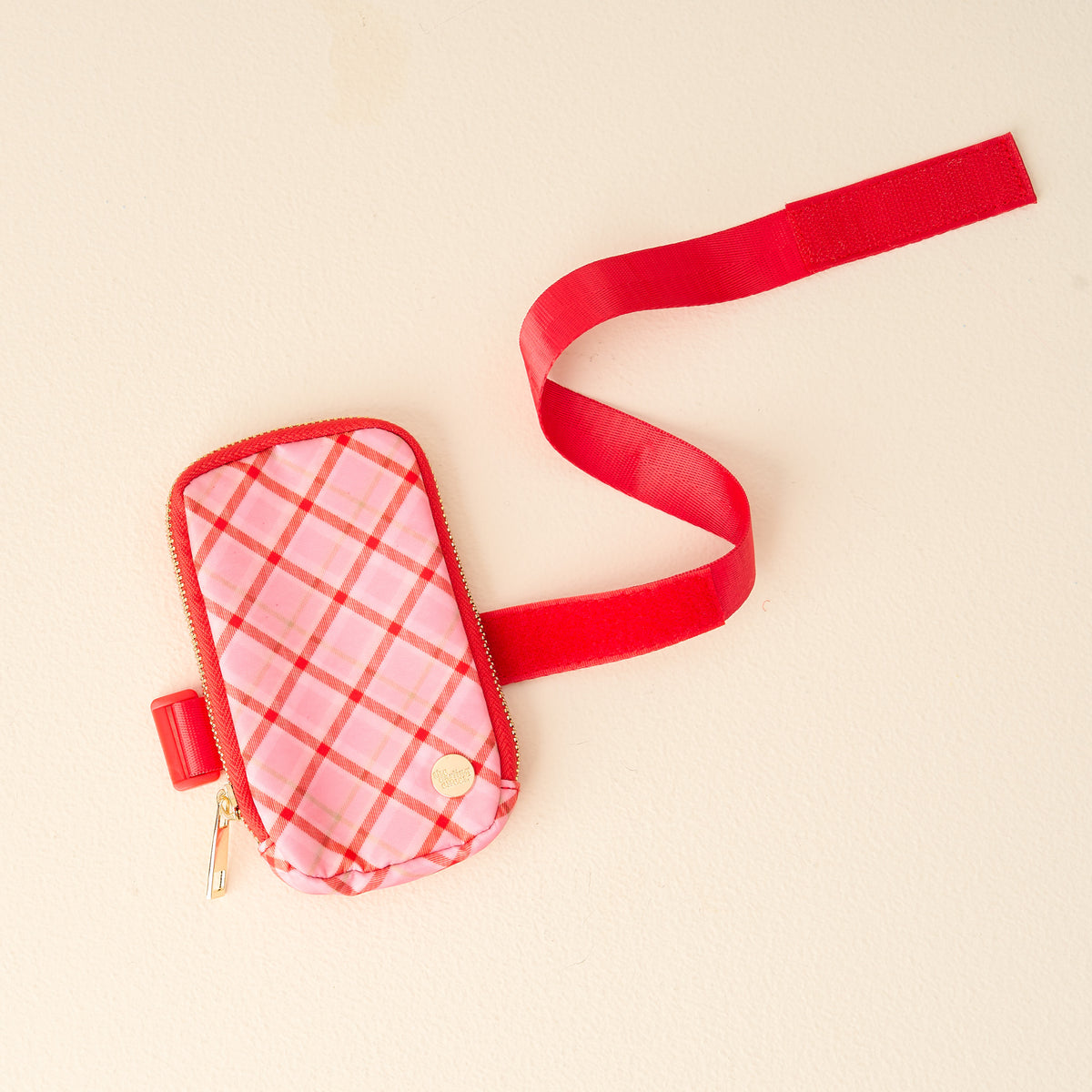 Festive Plaid Tumbler Fanny Pack