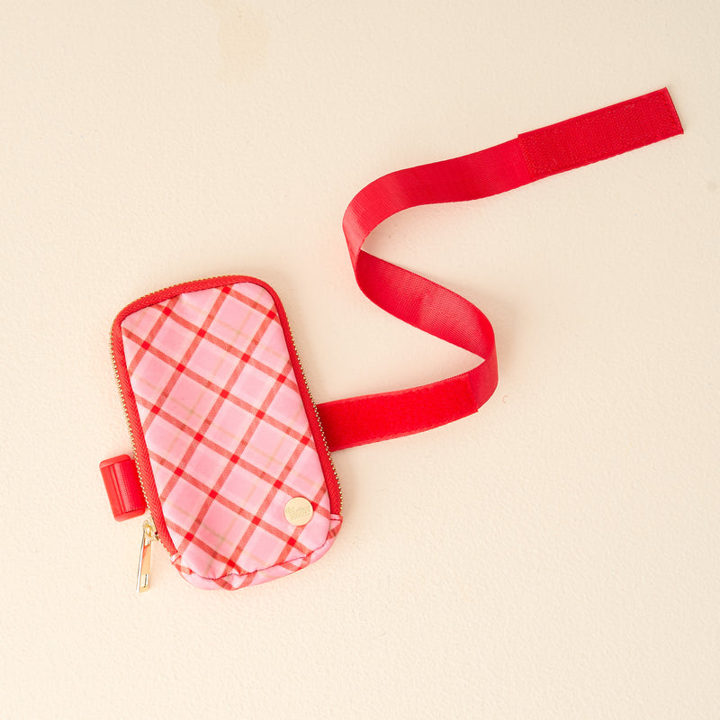 Festive Plaid Tumbler Fanny Pack