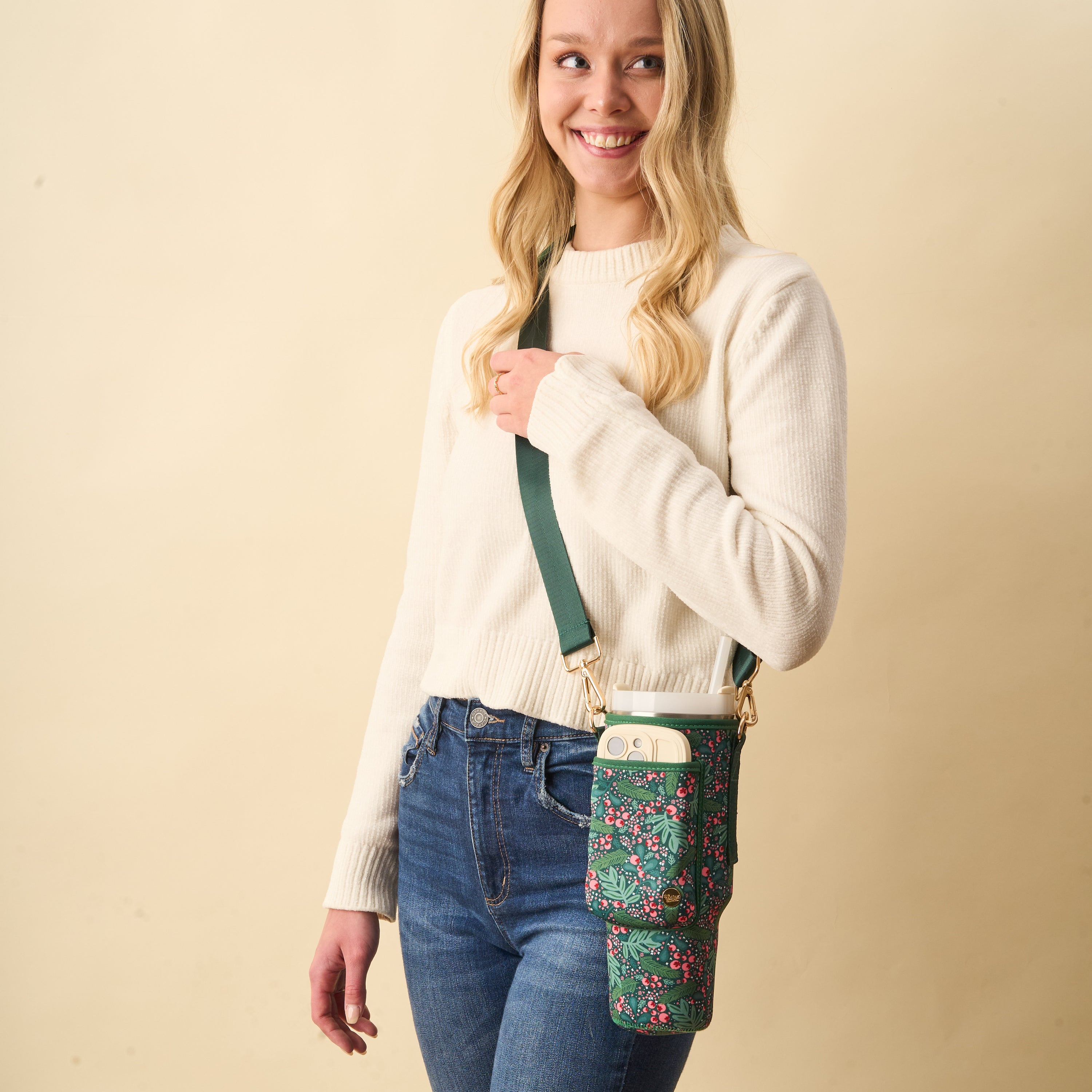 Holiday Tumbler Sling Bag