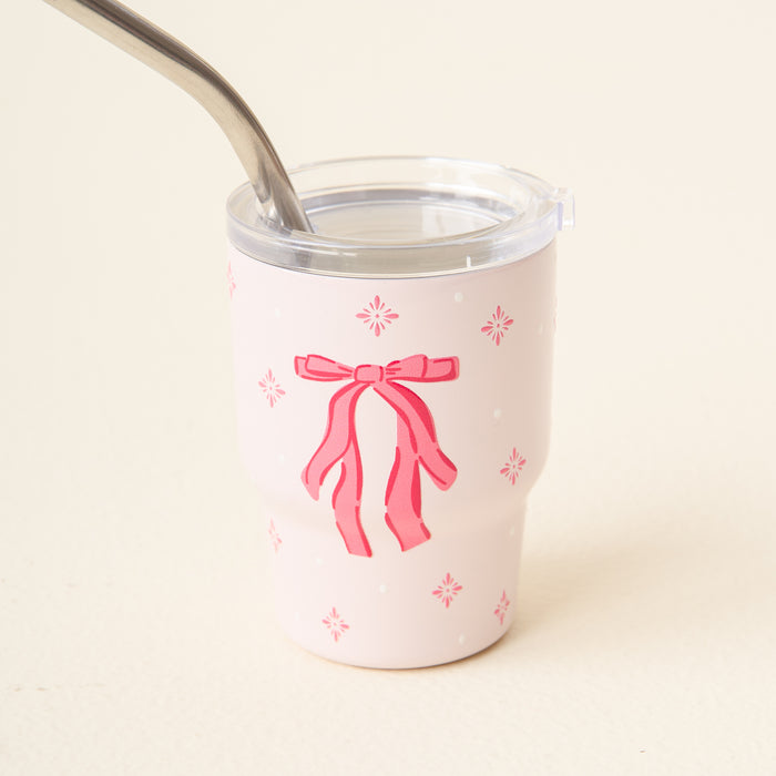 Red Bow 2 oz Tiny Tumbler