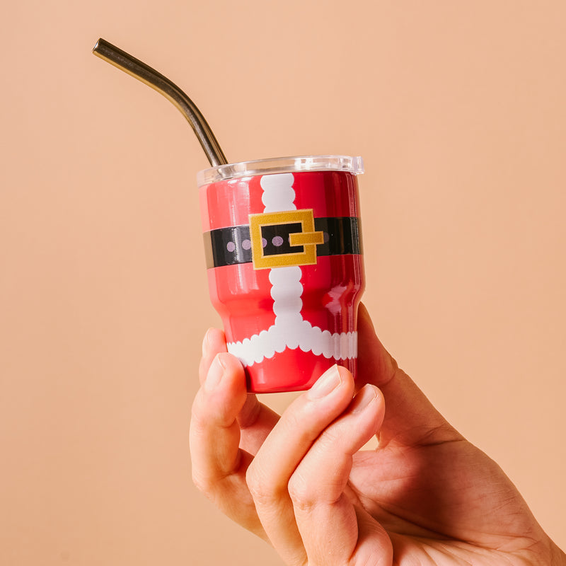 Santa Suit 2 oz Tiny Tumbler
