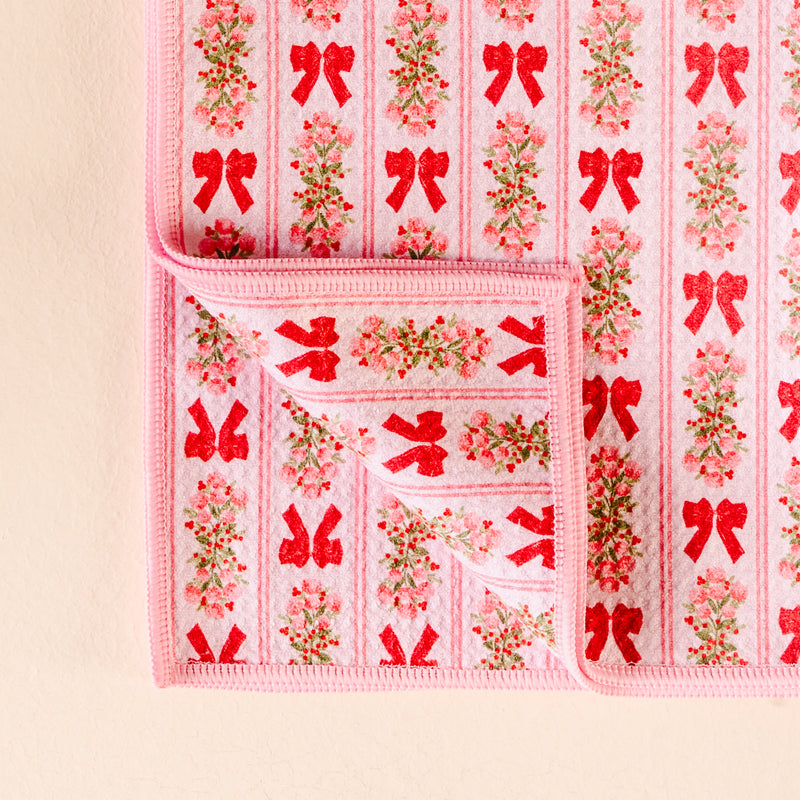Oh So Merry Waffle Tea Towel