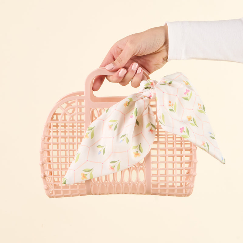 So-Jelly Basket Blush with Handpicked For You Scarf