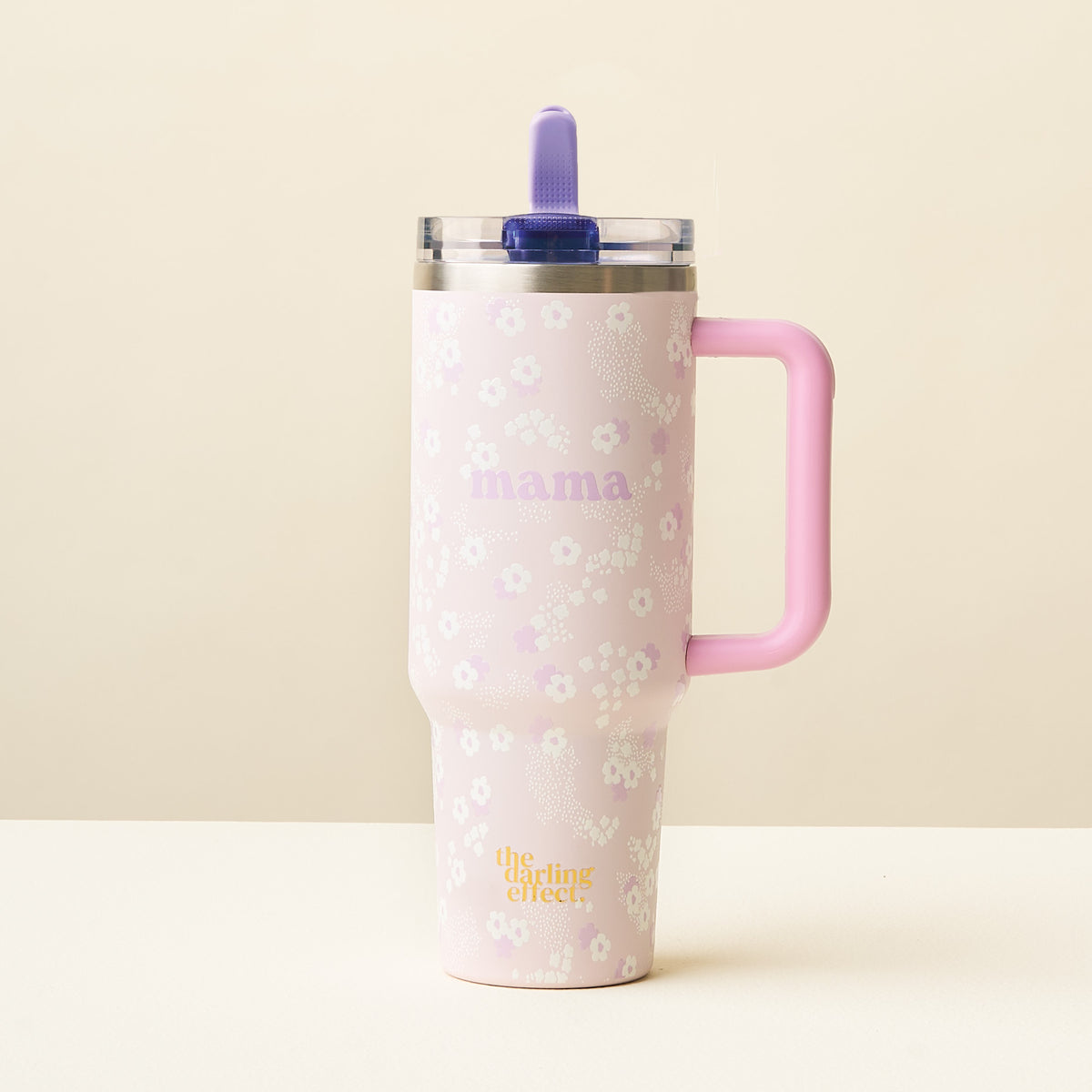 Mama Lilac 40 oz Lifestyle Flip Straw Tumbler