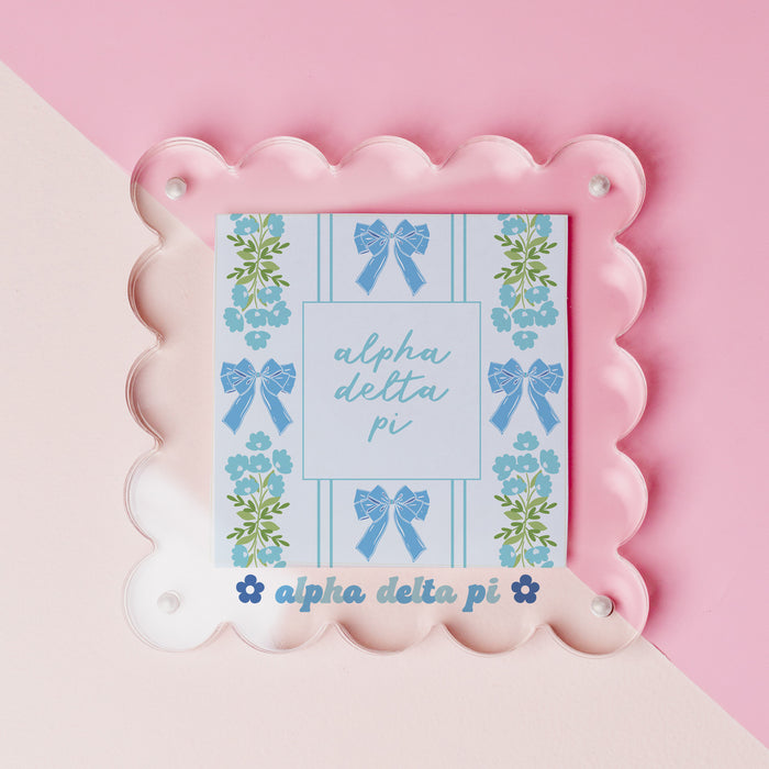 Alpha Delta Pi Acrylic Picture Frame