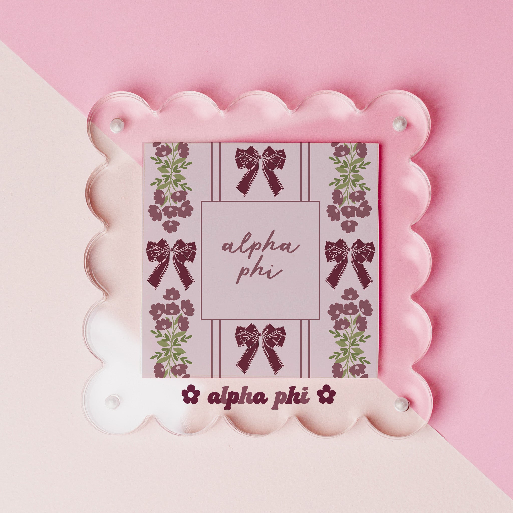 Sorority Acrylic Frame - 19 Chapters Available