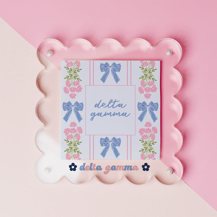 Delta Gamma Acrylic Picture Frame