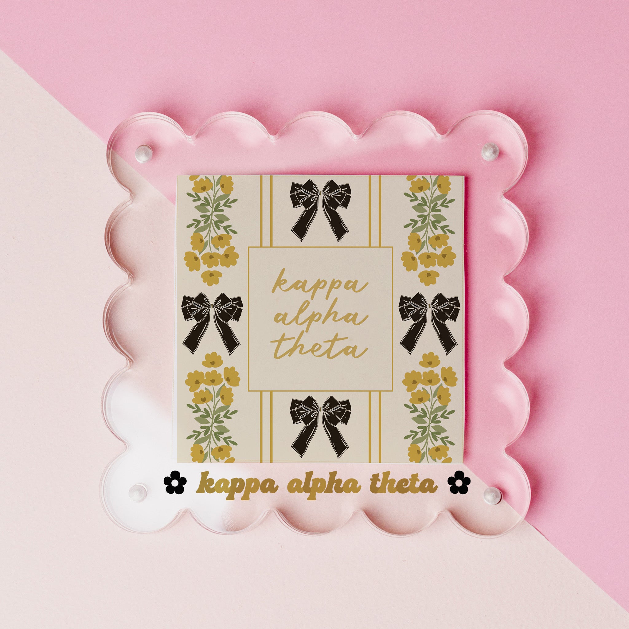 Sorority Acrylic Frame - 19 Chapters Available