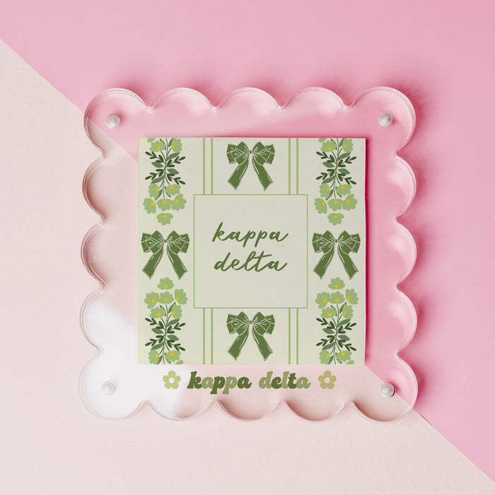Kappa Delta Acrylic Picture Frame