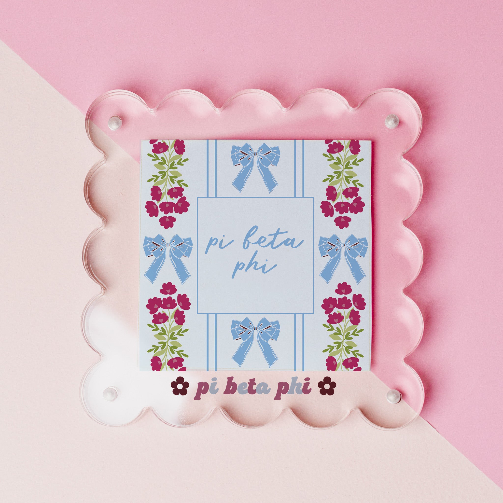 Sorority Acrylic Frame - 19 Chapters Available