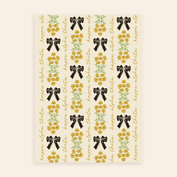 Kappa Alpha Theta Plush Sherpa Blanket