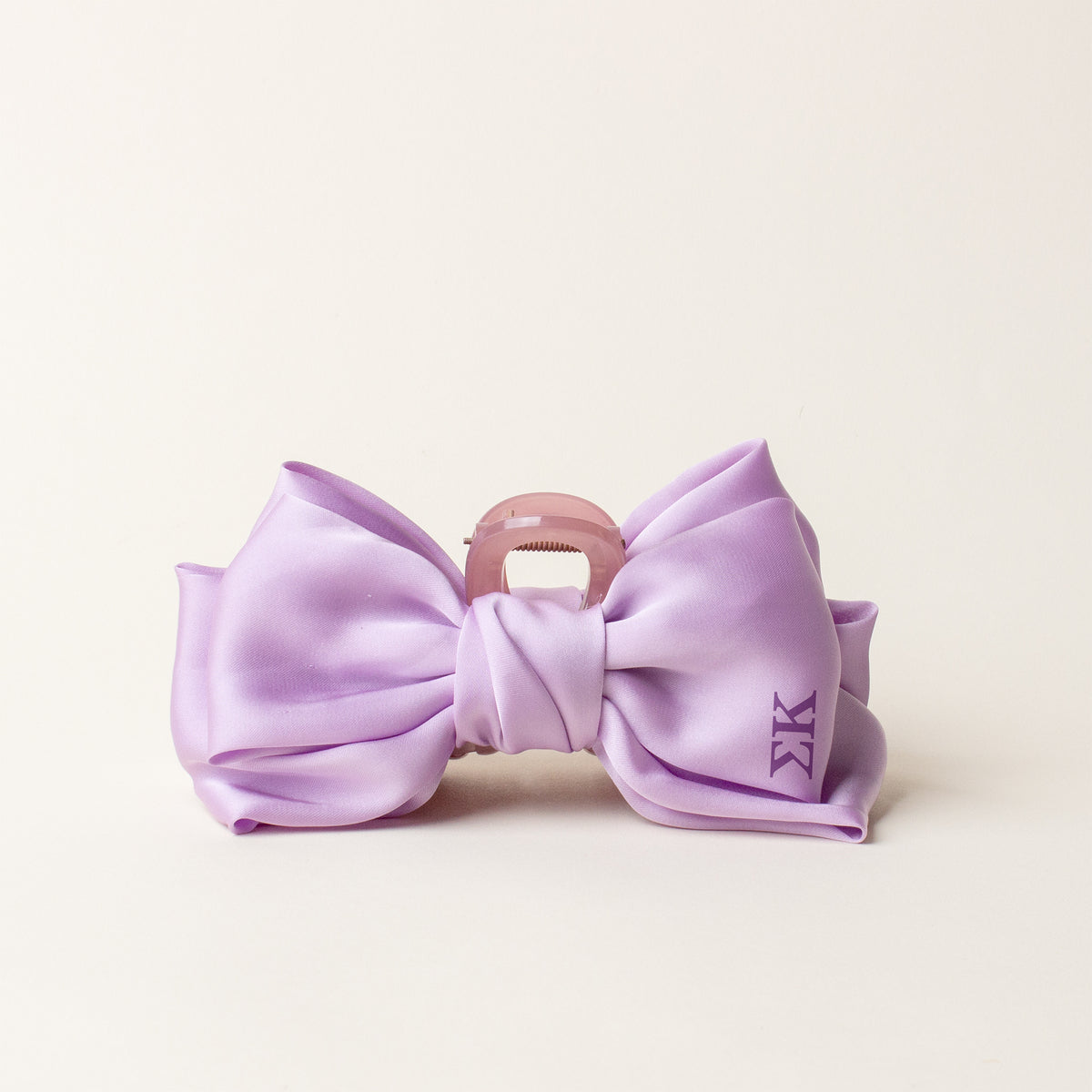 Sigma Kappa Satin Bow Claw Clip