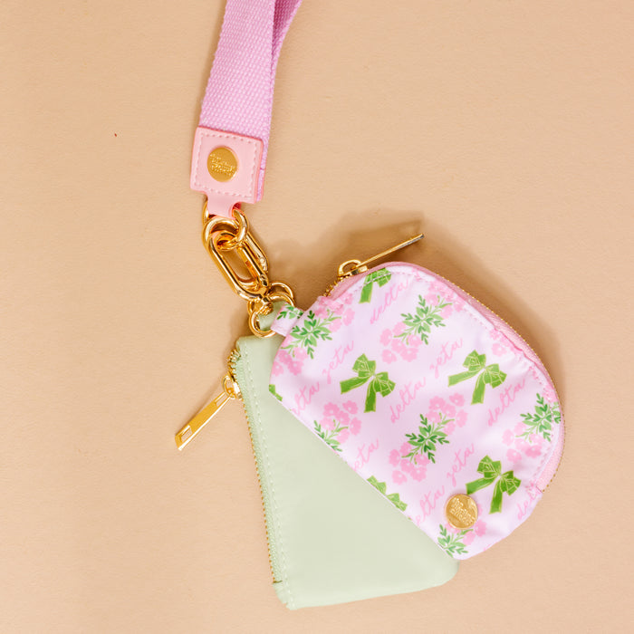 Delta Zeta Dynamic Duo Pouch Wristlet