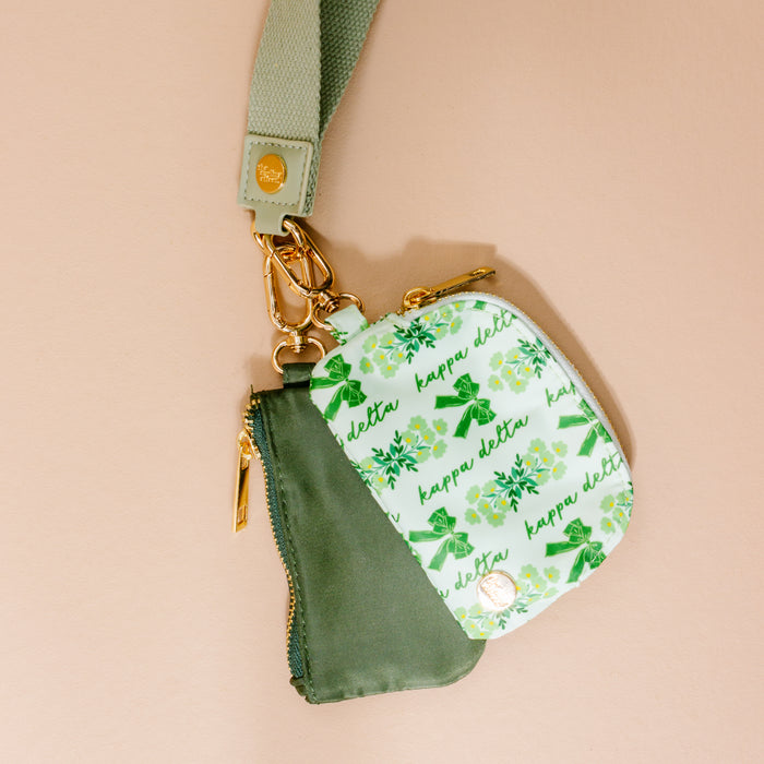 Kappa Delta Dynamic Duo Pouch Wristlet