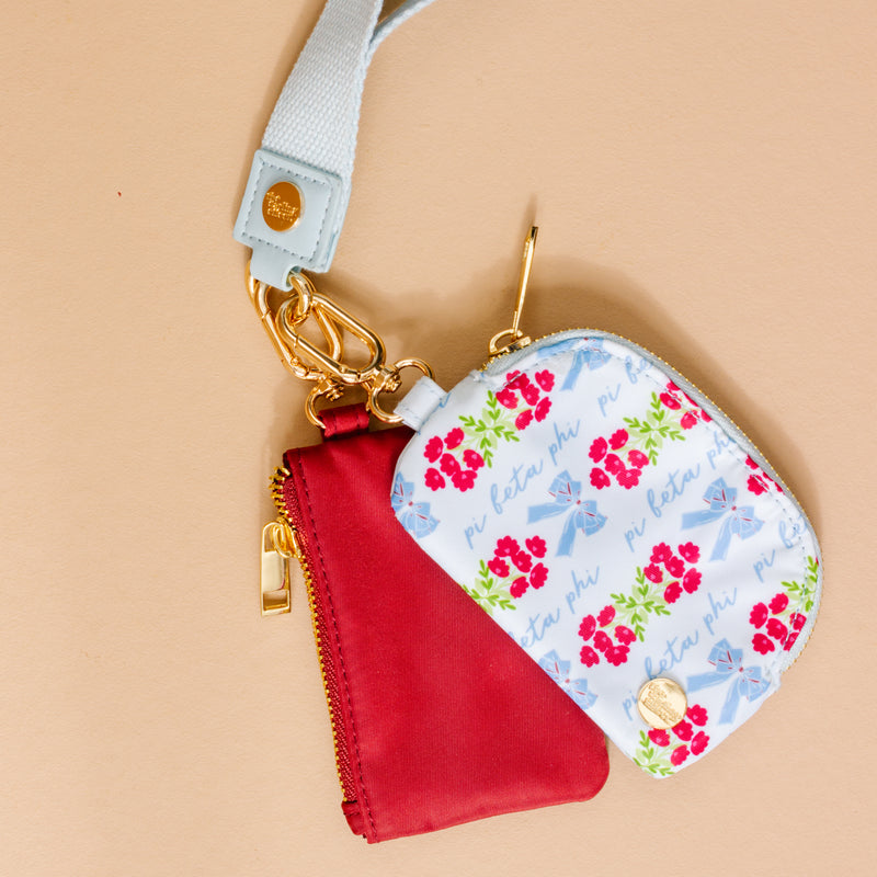 Pi Beta Phi Dynamic Duo Pouch Wristlet