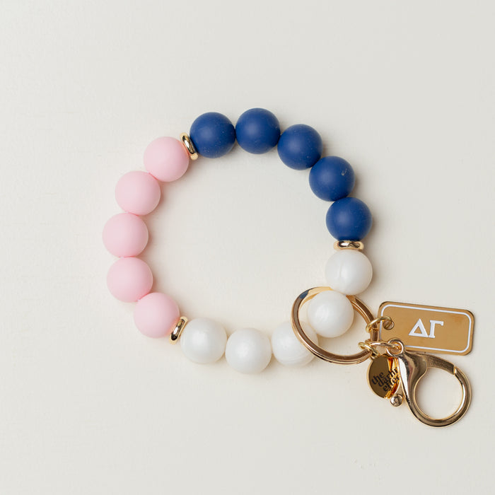 Delta Gamma Hands-Free Keychain Wristlet