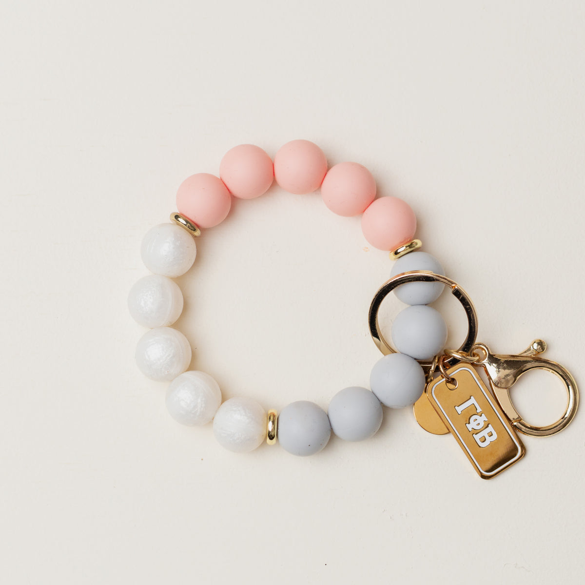 Gamma Phi Beta Hands-Free Keychain Wristlet