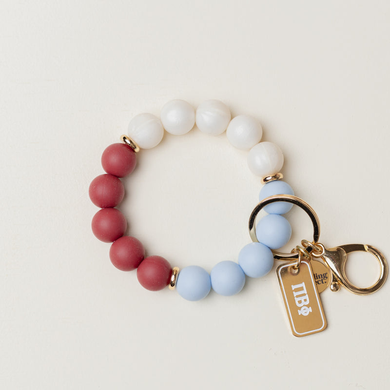 Pi Beta Phi Hands-Free Keychain Wristlet