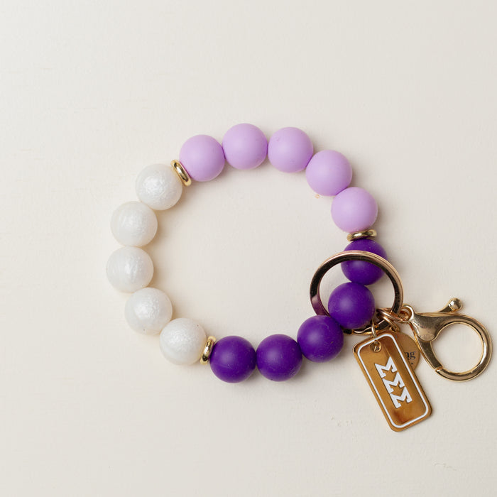 Sigma Sigma Sigma Hands-Free Keychain Wristlet