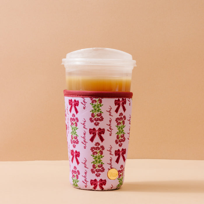 Alpha Phi Sip Savvy Drink Sleeve Large