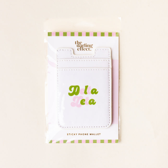 Delta Zeta Stick-On Phone Wallet