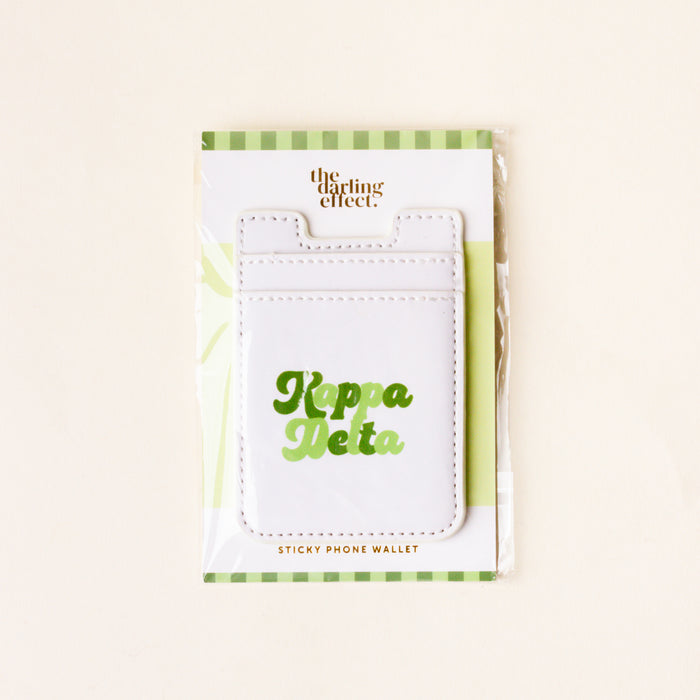 Kappa Delta Stick-On Phone Wallet