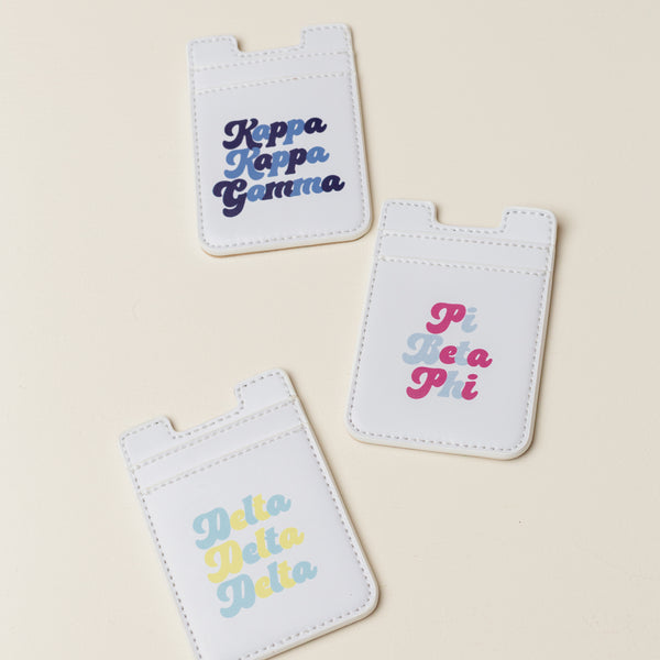 Kappa Alpha Theta Stick-On Phone Wallet
