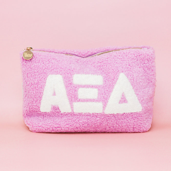Alpha Xi Delta Teddy Letter Pouch