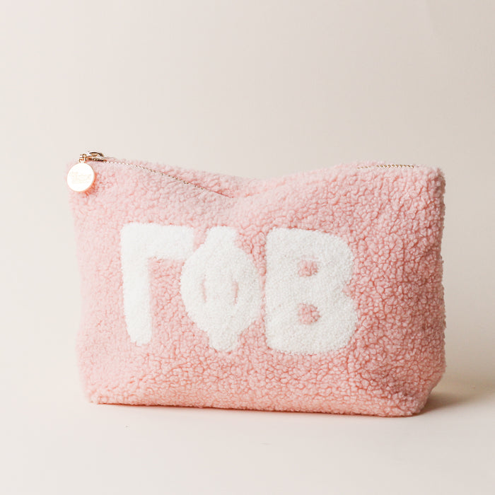 Gamma Phi Beta Blush Teddy Letter Pouch
