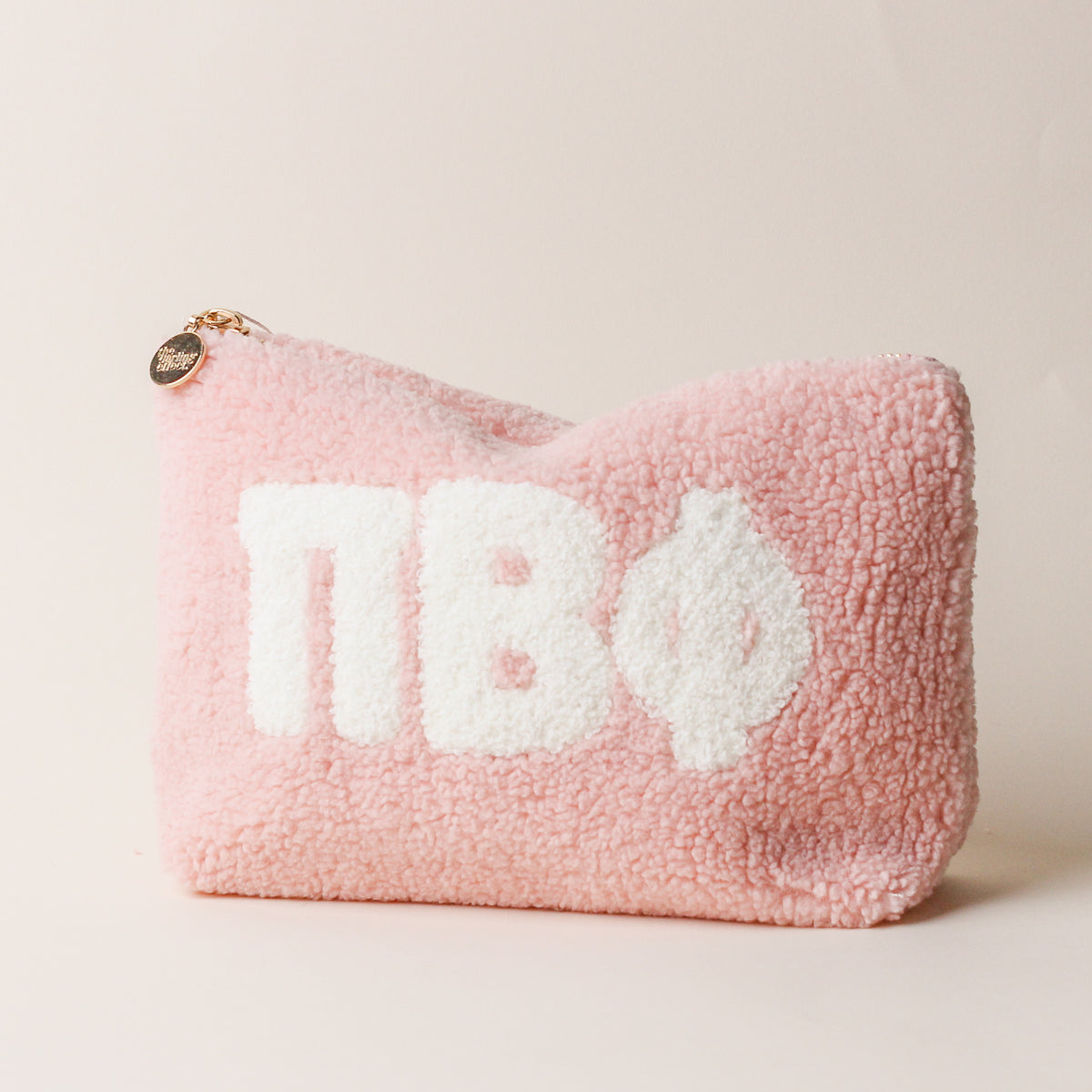 Pi Beta Phi Blush Teddy Letter Pouch