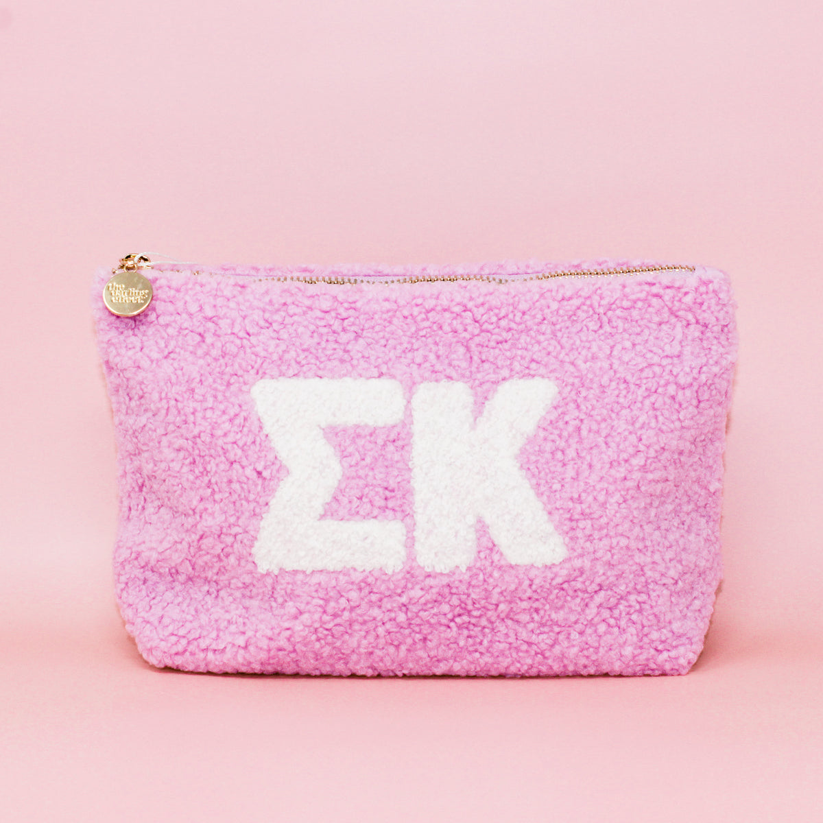 Sigma Kappa Lilac Teddy Letter Pouch