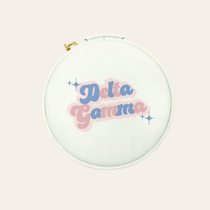 Delta Gamma Travel Jewelry Case