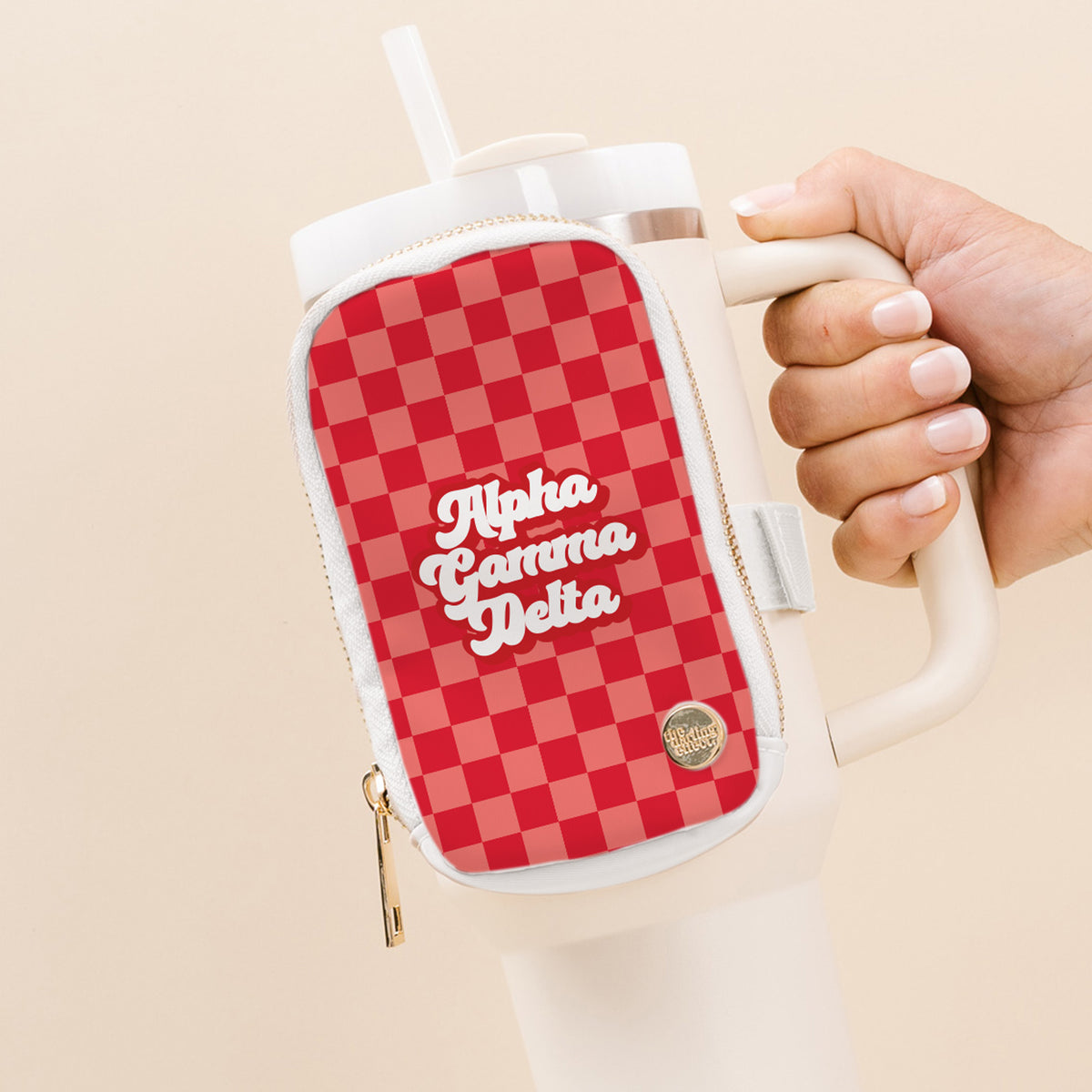 Alpha Gamma Delta Tumbler Fanny Pack